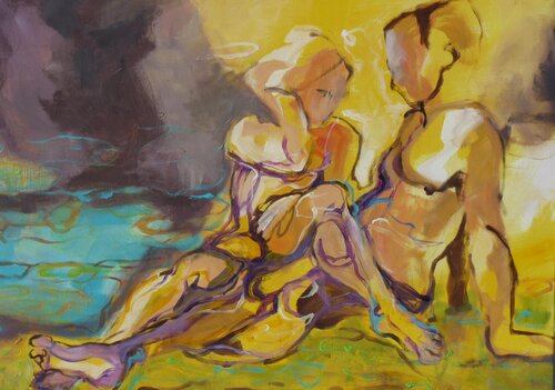 Sommeridylle di Petra Herrmann, Pittura in vendita su Singulart