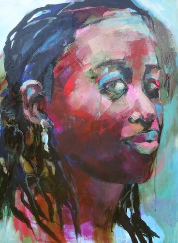 Black Beauty de Petra Herrmann, Pintura a la venta en Singulart