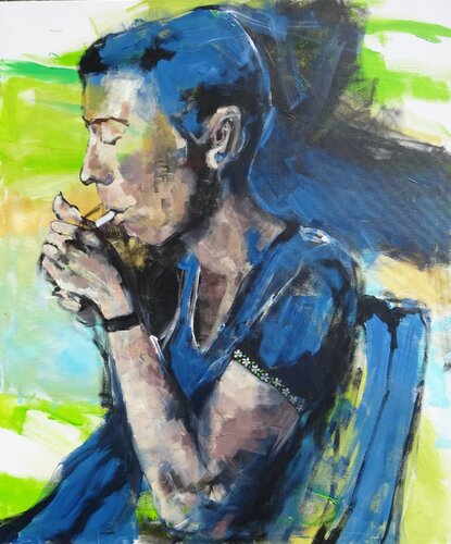 Der letzte Zug de Petra Herrmann, Pintura a la venta en Singulart