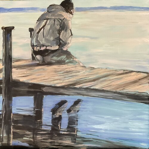 Starnberger See von Petra Herrmann, Malerei kaufen auf Singulart