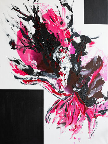 Dare to Bloom I von Victoria Hausen, Malerei kaufen auf Singulart