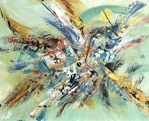 Amazonian Adventure van Magelli, Schilderij te koop op Singulart