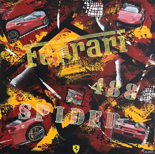 Red Fury van Magelli, Schilderij te koop op Singulart