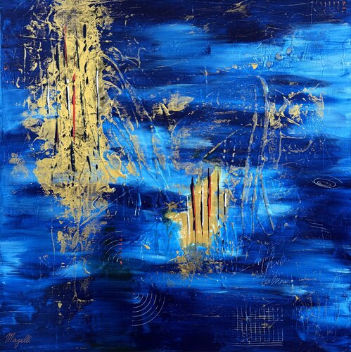 Les veines de l'Azur de Magelli, Pintura a la venta en Singulart