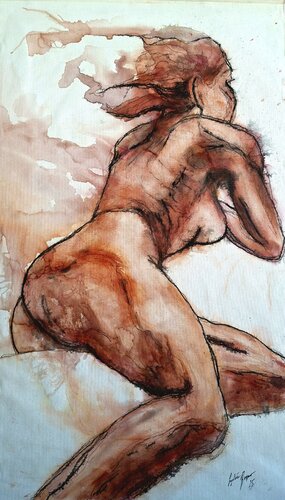 AKT 4 by Lydia Bogner, Painting for Sale on Singulart