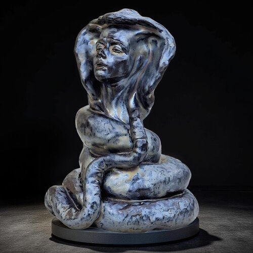 Mystic cobra von Lydia Bogner, Skulptur kaufen auf Singulart