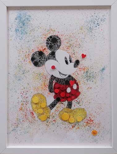 MICKY IN LOVE van Christiane Martini, Schilderij te koop op Singulart