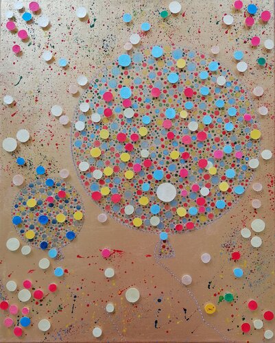 GOLDEN DREAM von Christiane Martini, Malerei kaufen auf Singulart