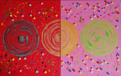 LOLLIPOP by Christiane Martini, Painting for Sale on Singulart