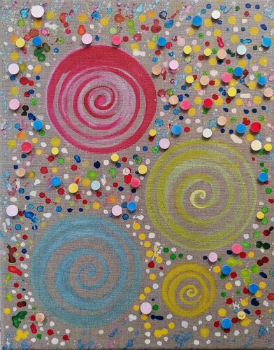 BUBBLE 1 von Christiane Martini, Malerei kaufen auf Singulart