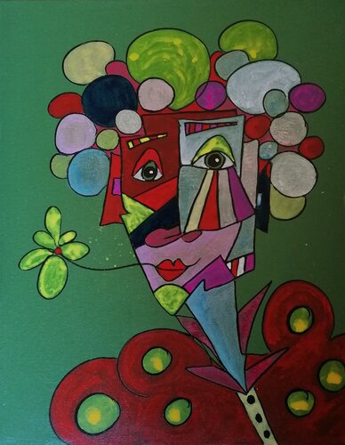 MADAME CLAUDINE van Christiane Martini, Schilderij te koop op Singulart