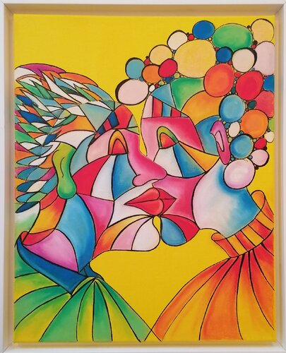 DEEP LOVE van Christiane Martini, Schilderij te koop op Singulart