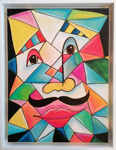 MONSIEUR GEORGES van Christiane Martini, Schilderij te koop op Singulart