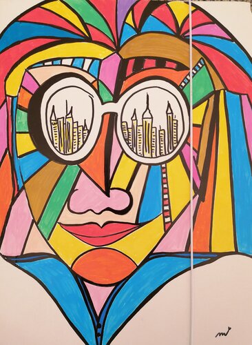 LADY GAGA van Christiane Martini, Schilderij te koop op Singulart