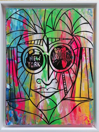 HEY MAN di Christiane Martini, Pittura in vendita su Singulart