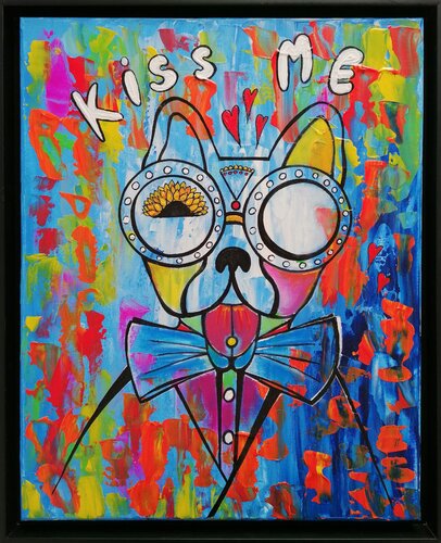 KISS ME by Christiane Martini, 油畫 for Sale on Singulart