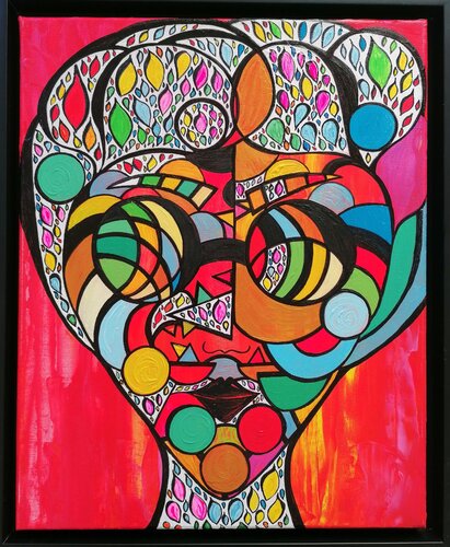 LADY NEW YORK RAP di Christiane Martini, Pittura in vendita su Singulart