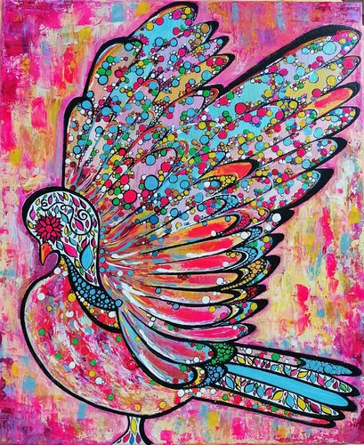 FREEDOM von Christiane Martini, Malerei kaufen auf Singulart