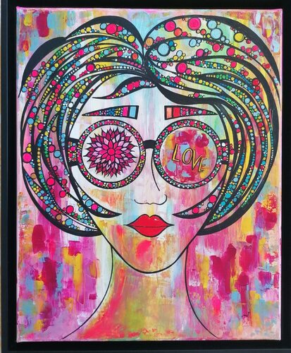 LOVE von Christiane Martini, Malerei kaufen auf Singulart