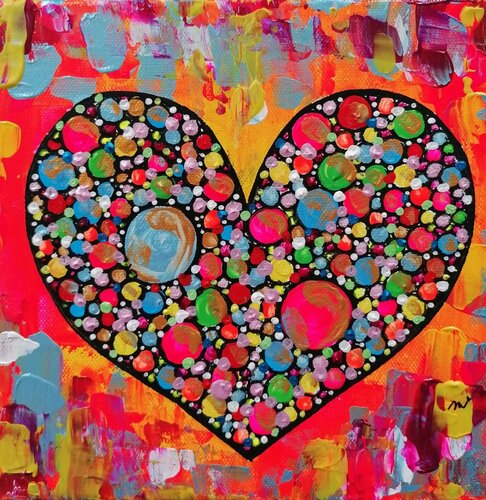 FOREVER LOVE von Christiane Martini, Malerei kaufen auf Singulart