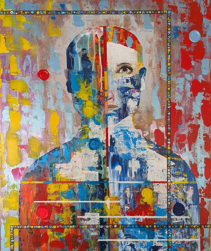LOOK by Christiane Martini, Painting for Sale on Singulart
