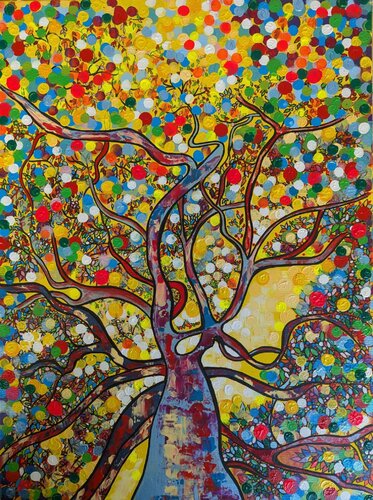 WISHTREE by Christiane Martini, Painting for Sale on Singulart