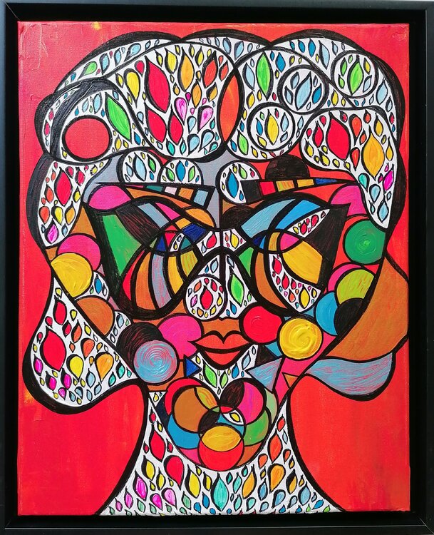 LADY NEW YORK POP Christiane Martini
