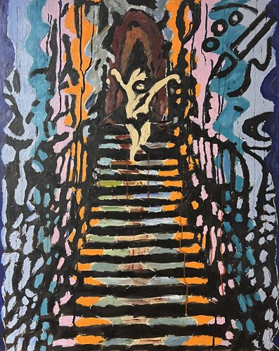 Legend of Bigfoot di Daniel Pultorak, Pittura in vendita su Singulart