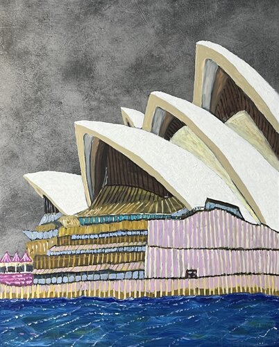 Opernhaus von Sydney di Daniel Pultorak, Pittura in vendita su Singulart