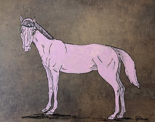 Das kluge Pferd de Daniel Pultorak, Pintura a la venta en Singulart