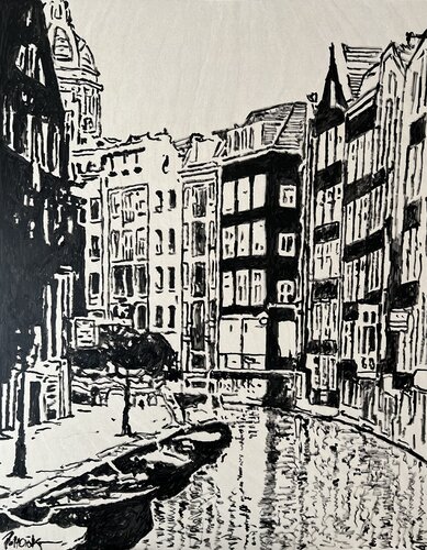 Herengracht von Daniel Pultorak, Malerei kaufen auf Singulart