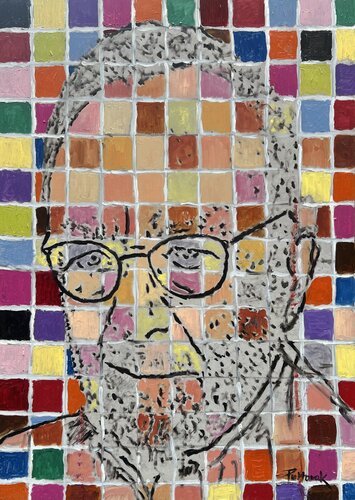 Gerhard Richter di Daniel Pultorak, Pittura in vendita su Singulart