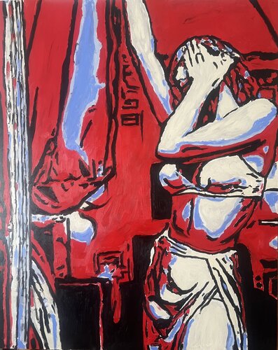 Rendezvous par Daniel Pultorak, Peinture en vente sur Singulart