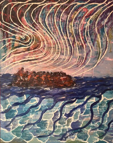 Schlepperboot di Daniel Pultorak, Pittura in vendita su Singulart