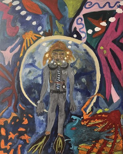 Deep Sea di Daniel Pultorak, Pittura in vendita su Singulart