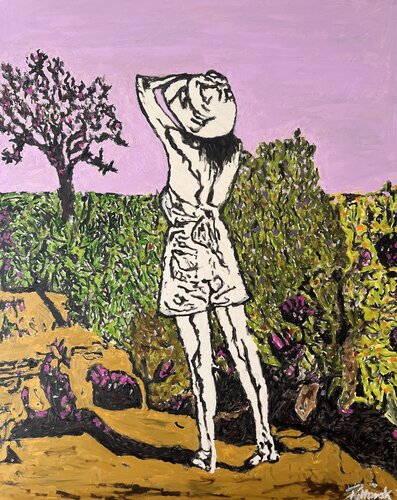 Ein Augenblick aus der Episode von Erinnerung par Daniel Pultorak, Peinture en vente sur Singulart