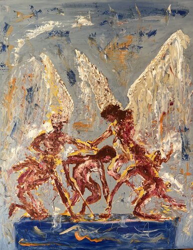 Der Widerstand par Daniel Pultorak, Peinture en vente sur Singulart