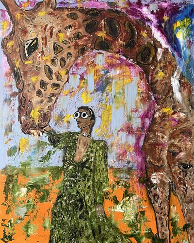 Colors of Friendship von Daniel Pultorak, Malerei kaufen auf Singulart