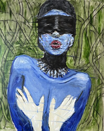 Blindes Verlangen by Daniel Pultorak, Painting for Sale on Singulart