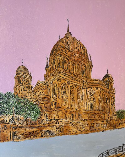 Berliner Dom by Daniel Pultorak, Painting for Sale on Singulart