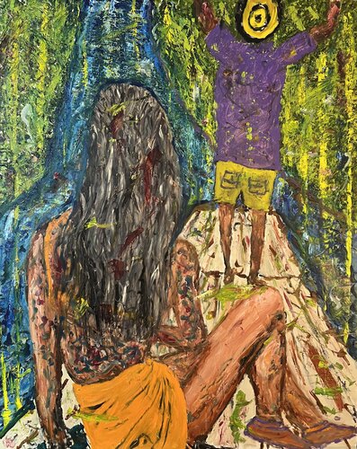 Unter fremdem Blick by Daniel Pultorak, Painting for Sale on Singulart