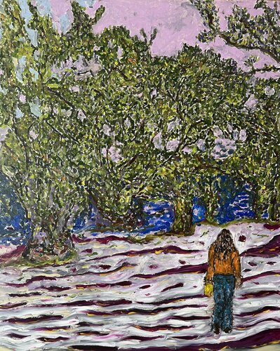 Alone in Nature van Daniel Pultorak, Schilderij te koop op Singulart
