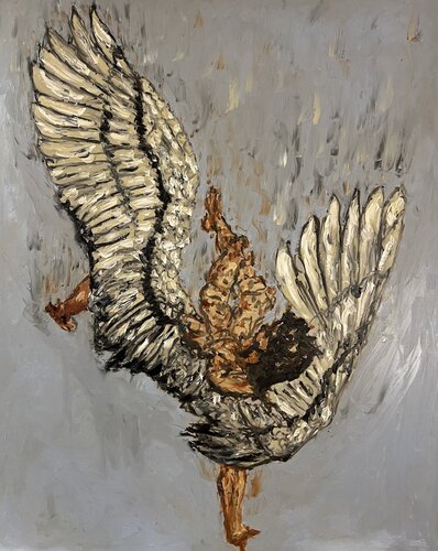 Zwischen Himmel und Abgrund by Daniel Pultorak, Painting for Sale on Singulart