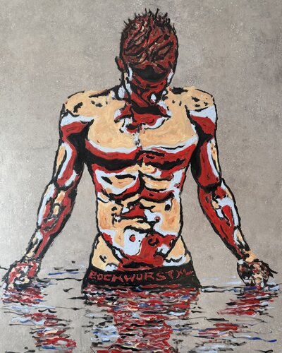 Bock drauf!? de Daniel Pultorak, Pintura a la venta en Singulart