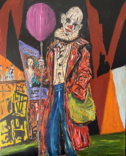 After the Show par Daniel Pultorak, Peinture en vente sur Singulart