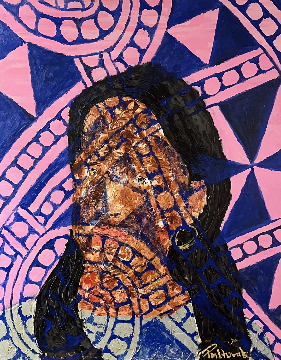 Durch Muster verdeckt Daniel Pultorak