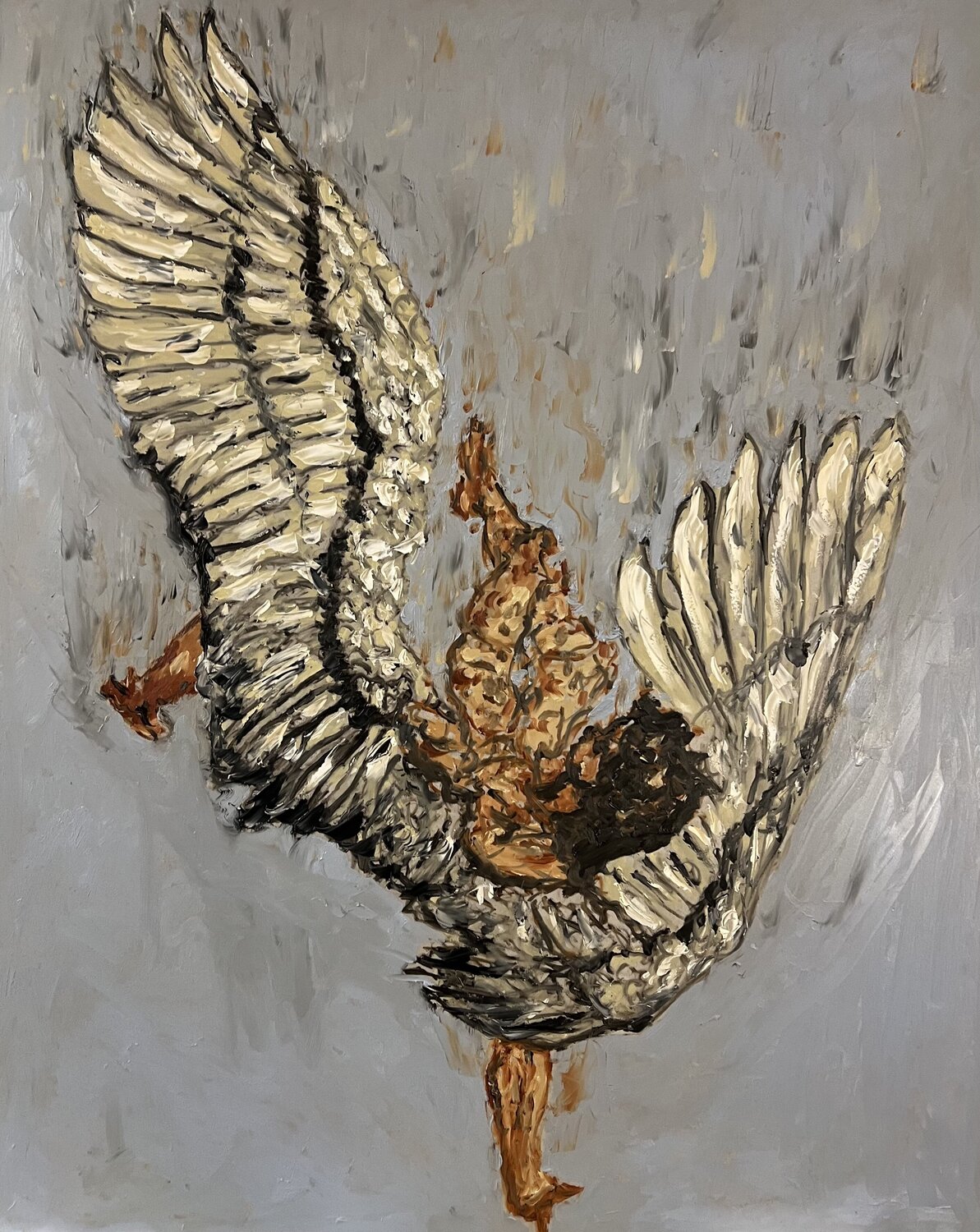 Zwischen Himmel und Abgrund Daniel Pultorak Original painting for sale
