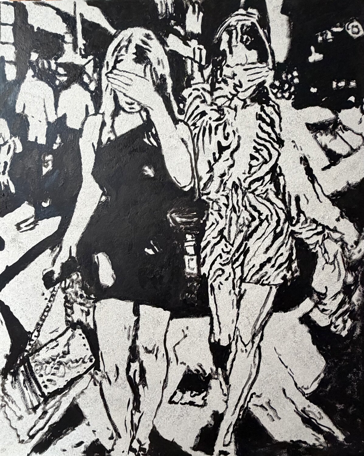 Ibiza After Midnight Daniel Pultorak Pintura original en venta