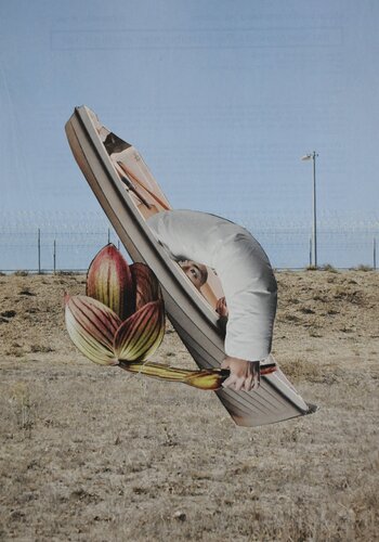 Stranded van Brigitte Peters, Werk op papier te koop op Singulart