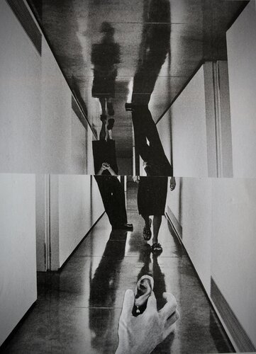 Recently in the Hallway by Brigitte Peters, Work on Paper for Sale on Singulart